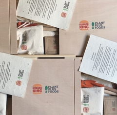 Cofre de cultivo personalizado - Burger king - comprar online