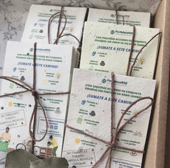 Tarjetas plantables personalizadas - comprar online