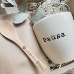 Set de café con taza personalizada - Mastellone - comprar online
