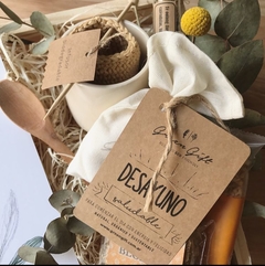Desayuno Saludable con cuaderno y lápiz plantable en internet