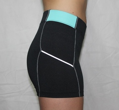 Calza Corta Mills Bloom Mujer Turquesa en internet
