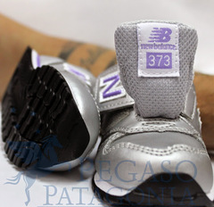Zapatillas New Balance Infantil KV 373 SII Gris - PegasoPatagonia