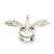 Silver Dragonfly Ring
