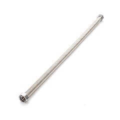 CAÑO CORRUGADO INOXIDABLE 3/4" L=275 MM