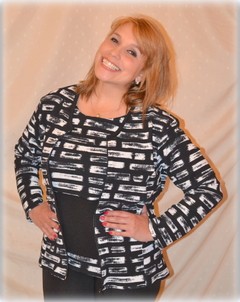 Twin set diseño Ana rayas