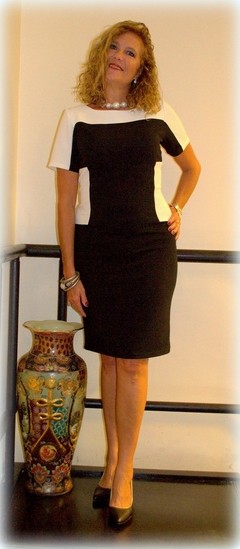 Vestido Fantasía Rectas - comprar online