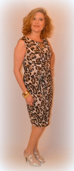 Vestido Constanza en Animal Print