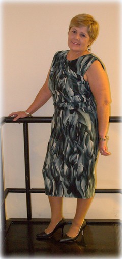 Vestido Lola en grises - comprar online