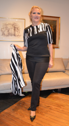 Conjunto Camperita y Remera Canis Blanco y negro en internet