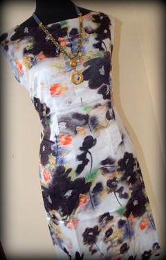 Vestido Jackie estampado esfumado - comprar online