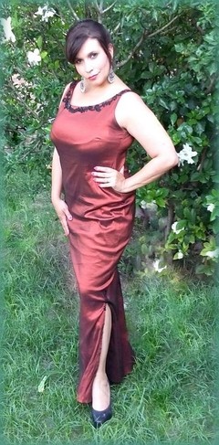 Vestido diseño Bogoña Ali Largo en Taftan - comprar online