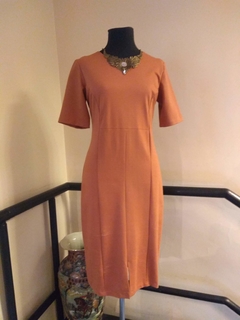 Vestido Libra Camel