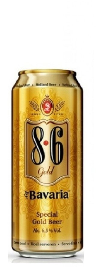 Bavaria® Cerveza 8.6 Gold lata 500 ml