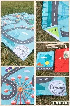 LONA DE JUEGOS PISTA DE AUTOS - comprar online