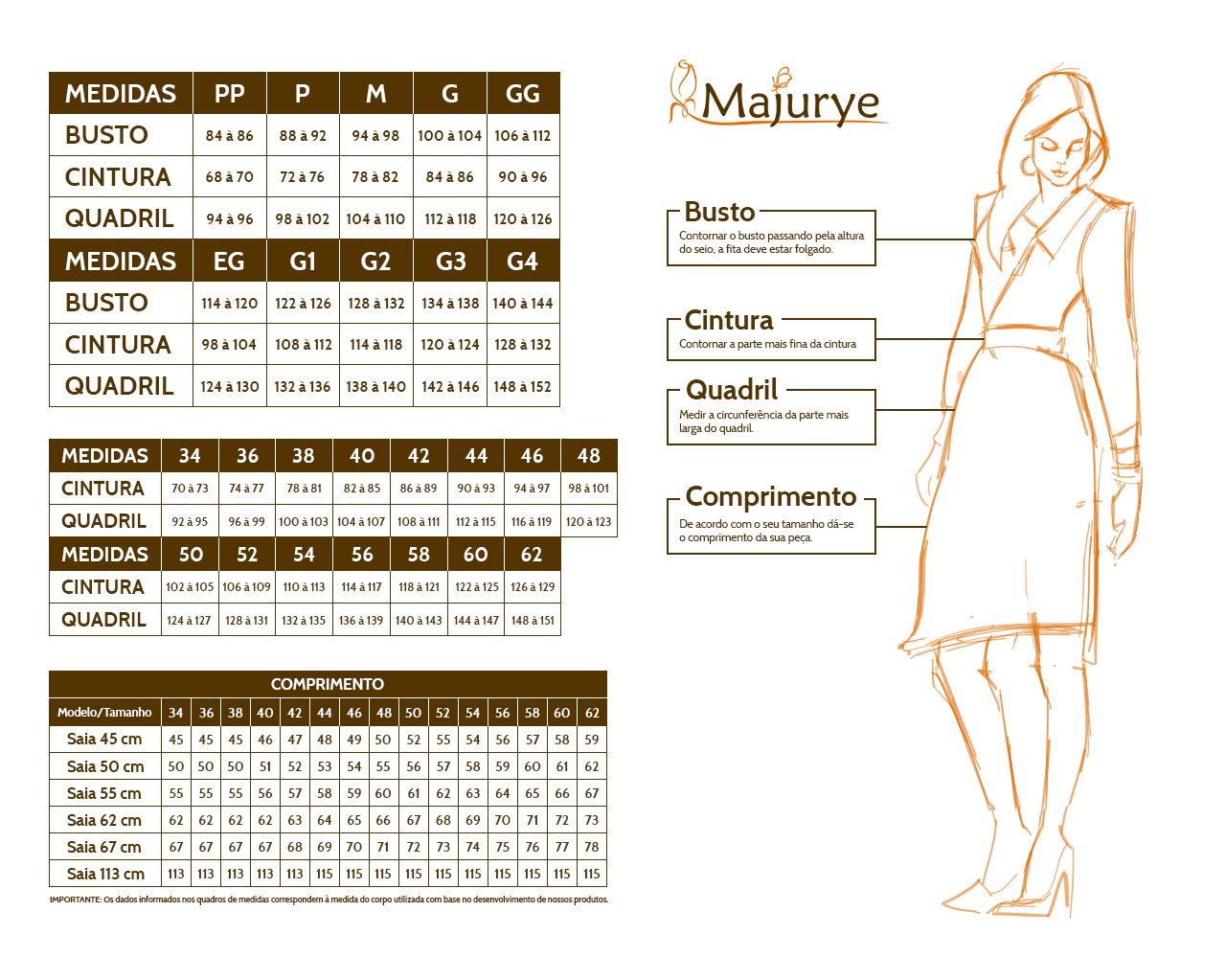 Vestido Longo Viscolycra - Laranja - Majurye Modas