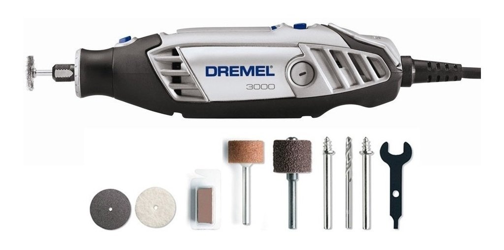 Micro Retifica Dremel 3000 com 10 Acessorios 110V