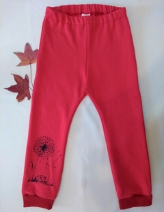 Pantalón Juego Diente de León Rojo - yapeyuinfantil