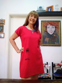Vestido Diente de León rojo SIN STOCK