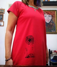Vestido Diente de León rojo SIN STOCK - comprar online