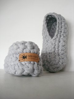 Calzado interior Adultos I pantufla ECO algodón - AZZULARQ