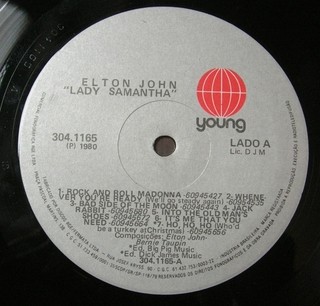 Elton John - Lady Samantha [LP] - loja online