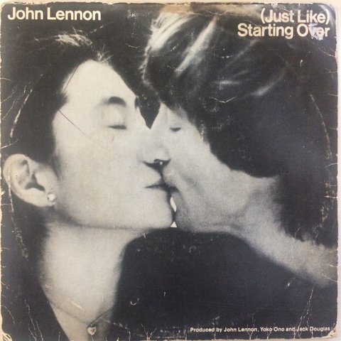 John Lennon E Yoko Ono - (Just Like) Starting Over/Kiss Kiss Kiss [Compacto]