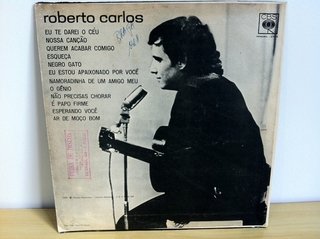 Roberto Carlos - Roberto Carlos (1966, Negro Gato) [LP] na internet