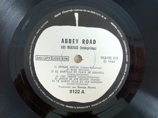 Beatles - Abbey Road [LP] - 180 Selo Fonográfico