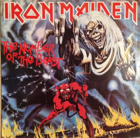 Iron Maiden - The Number Of The Beast [LP]