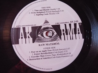 Raw Material - Raw Material [LP] - 180 Selo Fonográfico
