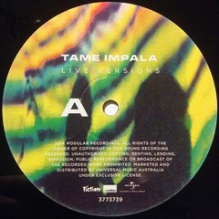 Tame Impala - Live Versions [LP]