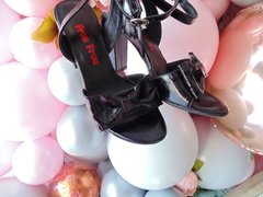 Sandalias Glamour Negro - Frou Frou Shoes