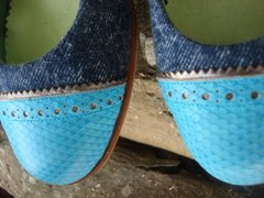 ♡ Zapatos Jean Azul ♡ - tienda online