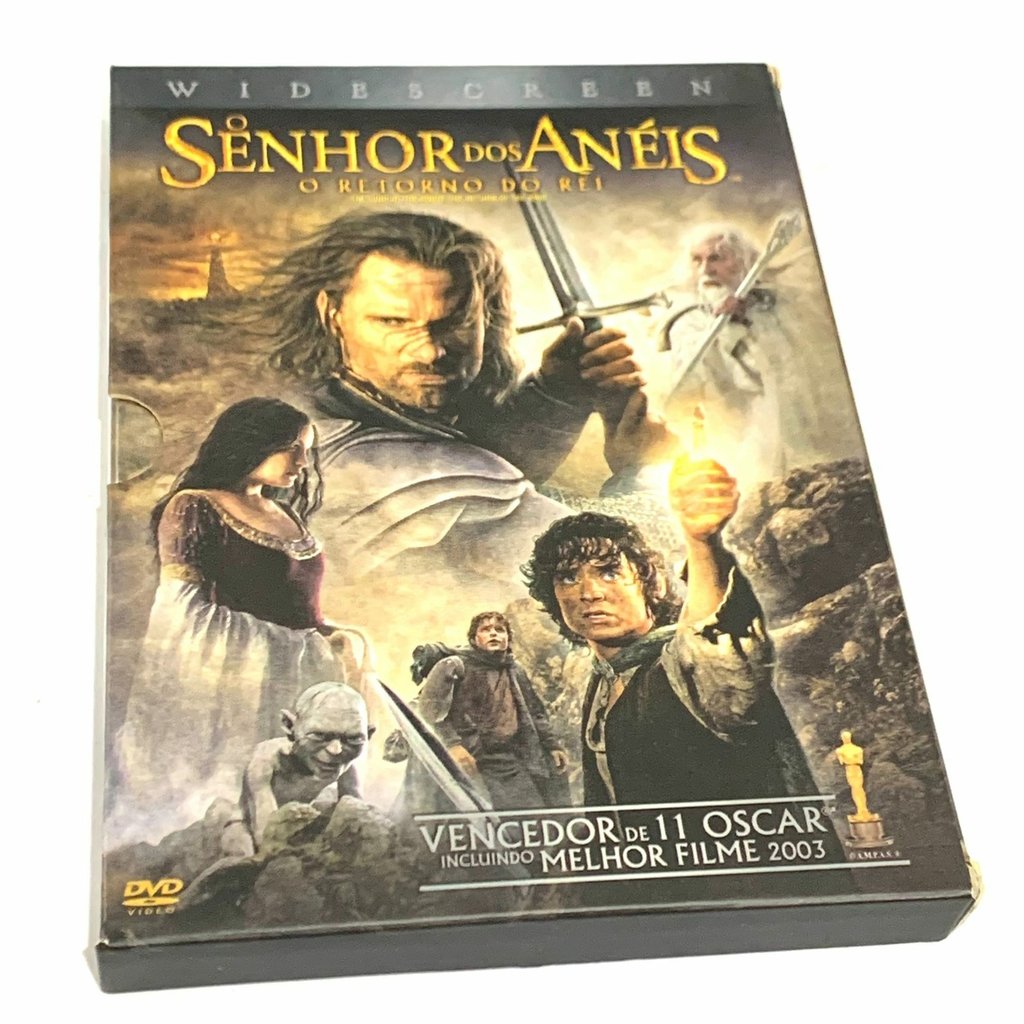 DVD O SENHOR DOS ANÉIS O RETORNO DO REI DVD O SENHOR DOS ANÉIS O RETORNO DO REI