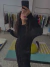 Vestido Total Black Lana Merino 100% - comprar online