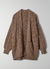 Cardigan en llama
