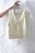 CHALECO LLAMA BLANCA 100% LLAMA - comprar online