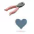 PERFORADORA PINZA CORAZON 0.5 CM - IBICRAFT