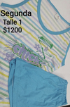 Pijama dama musculosa