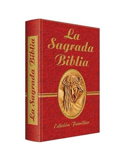 LA SAGRADA BIBLIA Edición Familiar Cristiana con Estuche -