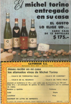 El Michel Torino entregado en su casa - 1974