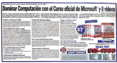 Curso Oficial de Microsoft y ocho videos - La Nación 1997 - comprar online