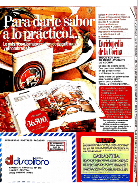 Enciclopedia de la Cocina - 1979