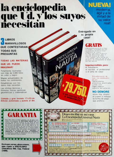 Enciclopedia Universal Nauta - Revista Gente - 1979