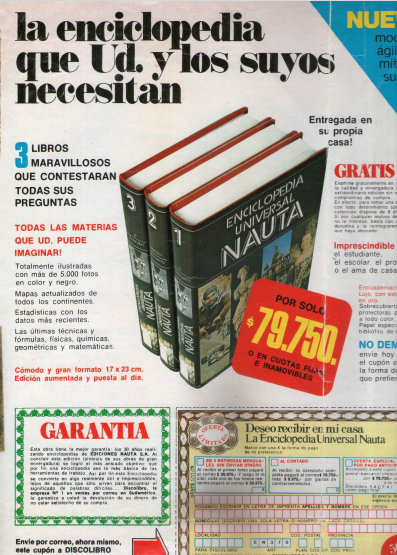 Enciclopedia Universal Nauta - Revista Gente - 1979 - comprar online