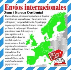 Zona 4 Europa Occidental Por cada kilogramo extra U$S