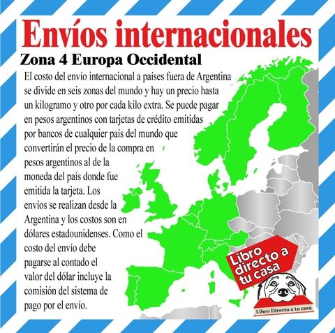 Zona 4 Europa Occidental hasta 1 kilogramo U$S