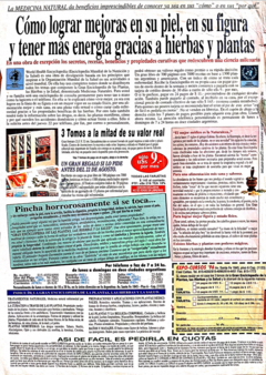 Medicinas naturales - 1996