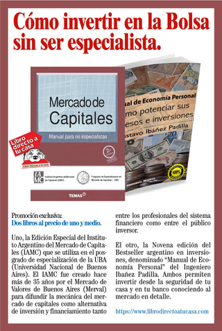 Como invertir en la Bolsa sin ser especialista - 2 libros - Mercado de capitales - Finanzas personales - Inversiones - Economía Personal - Mónica Erpen - José Fanelli - Gustavo Ibáñez Padilla