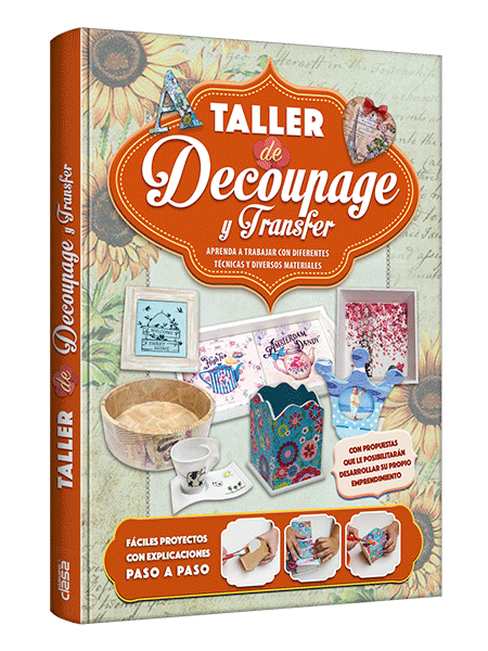 Curso de Decoupage y Transfer. Técnicas con diferentes tipos de materiales.